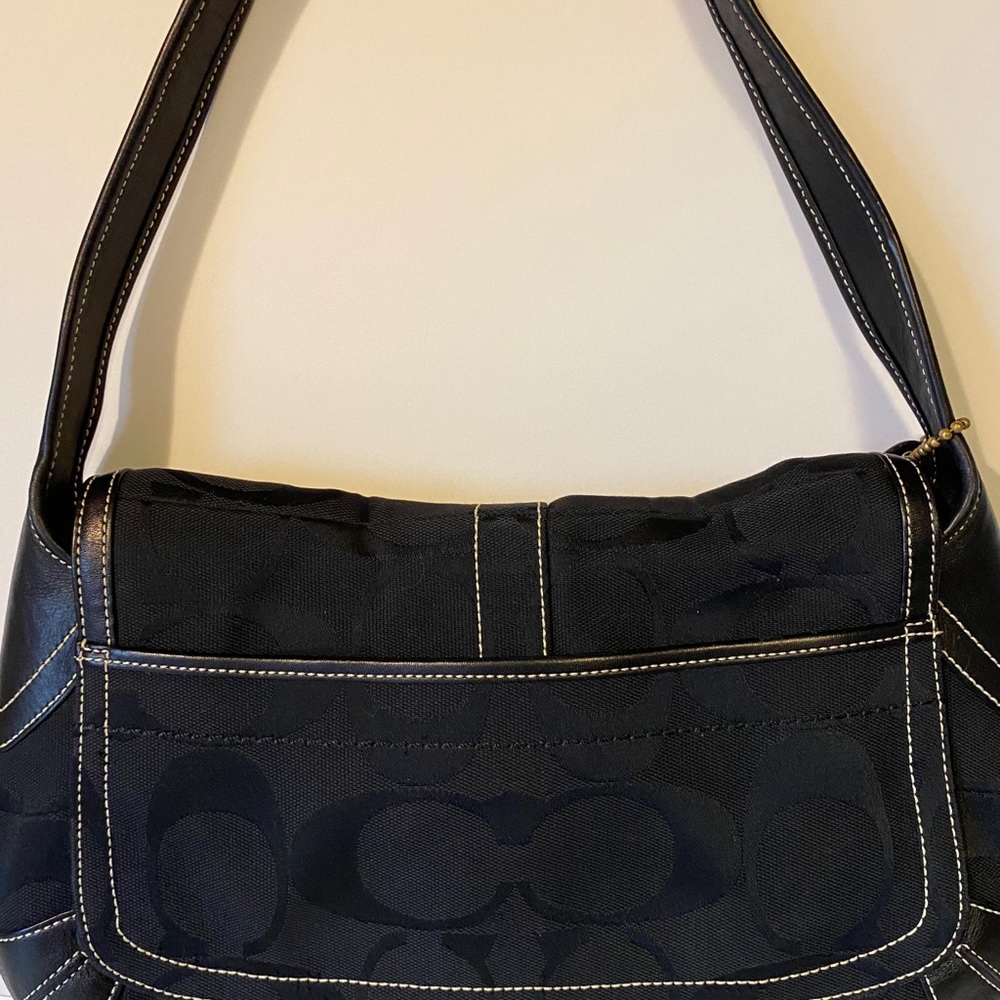 Coach - Ergo Flap Hobo Satchel (USED) - Picture 2 of 8